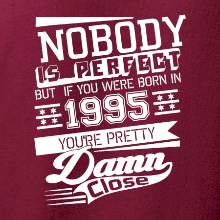 Nobody is perfect - 1995