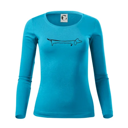 Jazvečík - kreslený