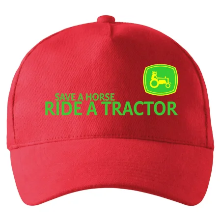 Save horse, ride tractor