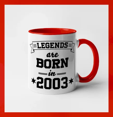 Legends are born in 2003