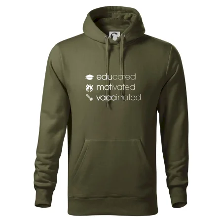 Educated motivated vaccinated