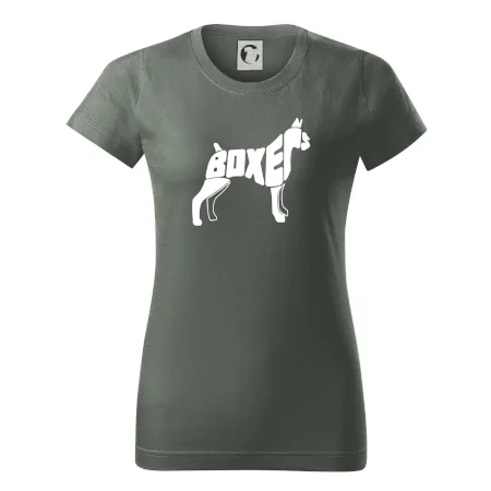 Boxer nápis v tele