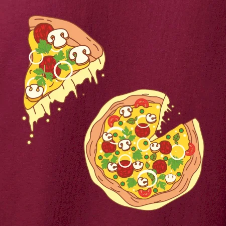 Pizza + Pizza kousek