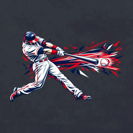 Baseballový odpal v rychlosti
