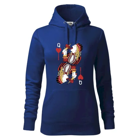 Srdcová Kráľovná kreslená (Pecka Design)