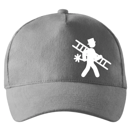 Kominík logo + nápis na zádech