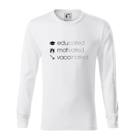 Educated motivated vaccinated