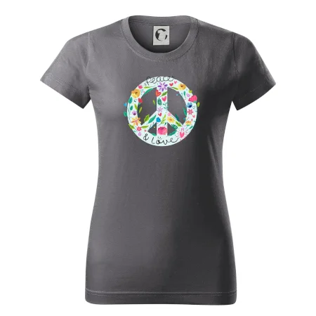 Peace and love symbol