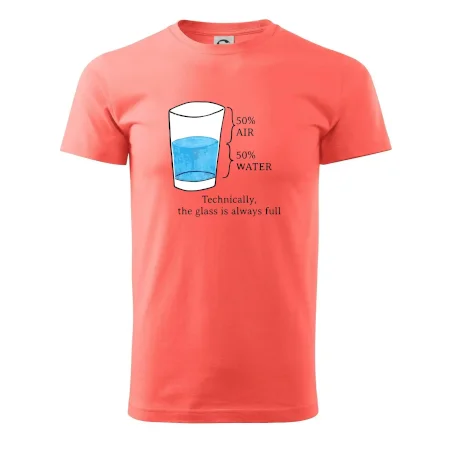 Technically, the glass is always full