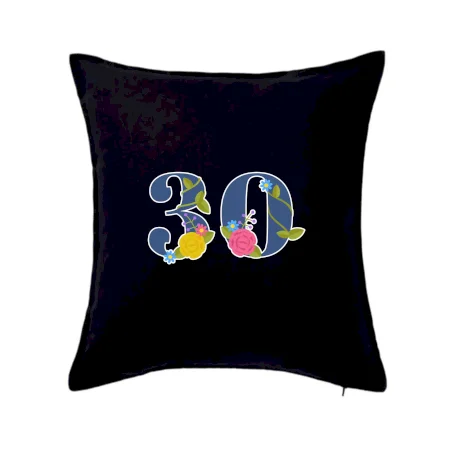 Kvetinové číslo kreslené - 30