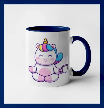 Yoga - jednorožec káva