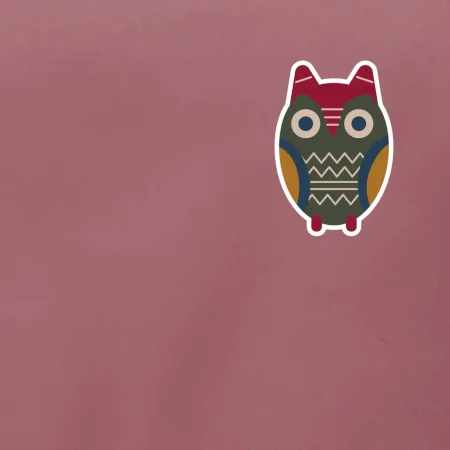 Folklór na prsníku sova