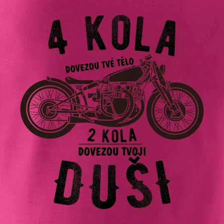 4 kolesá vs 2 kolesá