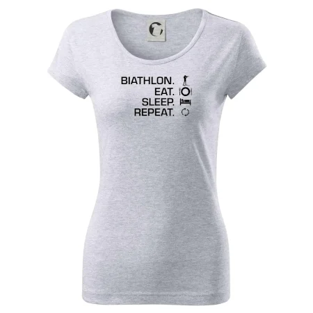 Biathlon Eat Sleep Repeat