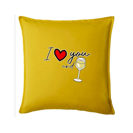 I love you and white wine
