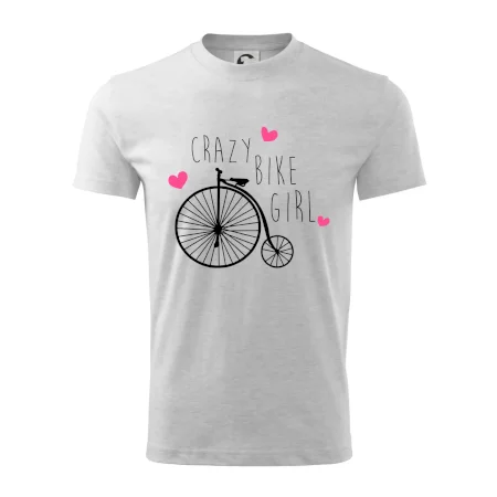 Crazy bike girl