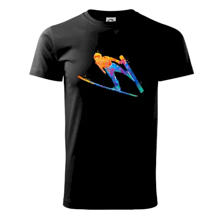 Skokan na lyžiach splash