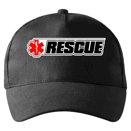 Záchranár rescue kríž červený
