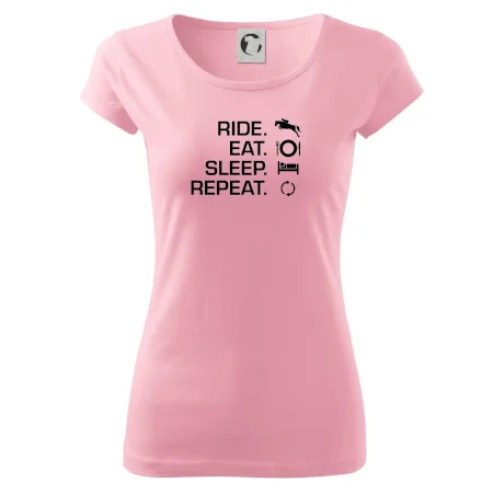 Ride Eat Sleep Repeat Kôň