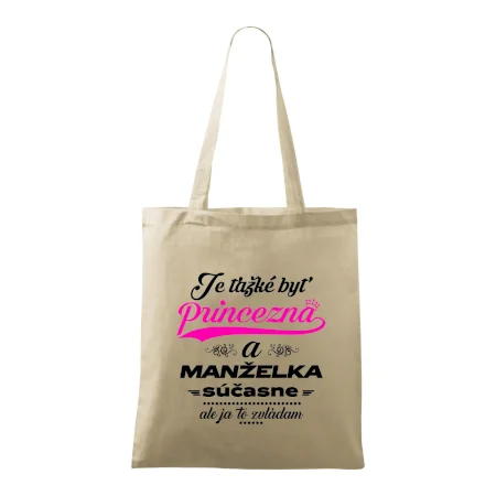 Je ťažké byť princezná manželka