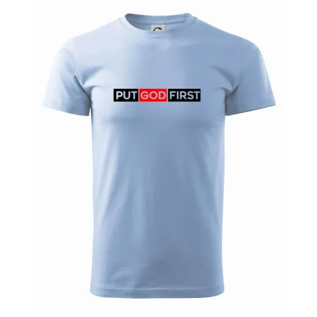 Put God first obdĺžnik