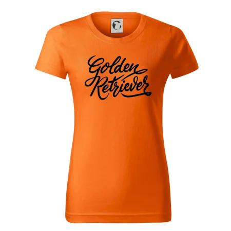 Golden retriever - nápis okrasný