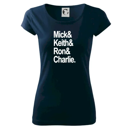 Mick Keith Ron Charlie
