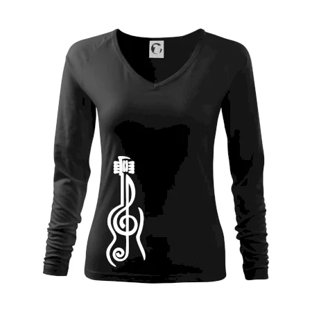Husľový kľúč gitara