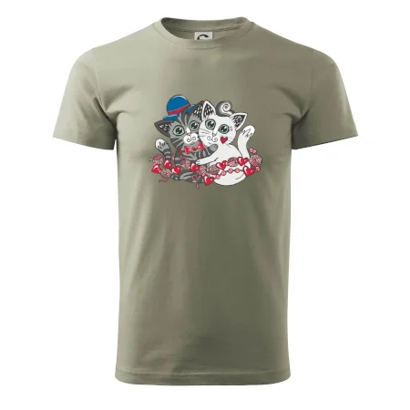 Mačky v objatí (Pecka design)