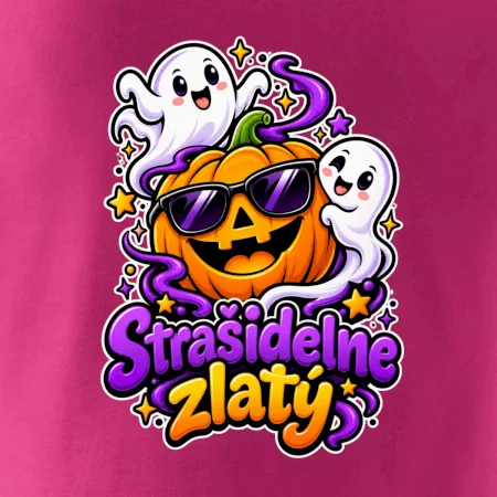 Strašidelne zlatý - veselá tekvica a duchovia