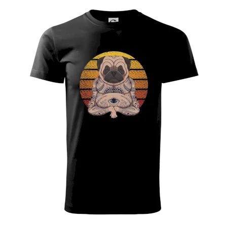 Yoga meditace - pug