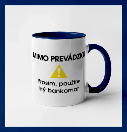 Mimo prevádzku prosím, použite iný bankomat