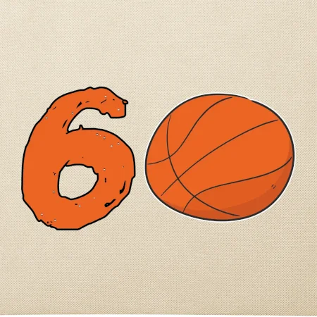 Basketball okrúhle narodeniny 60