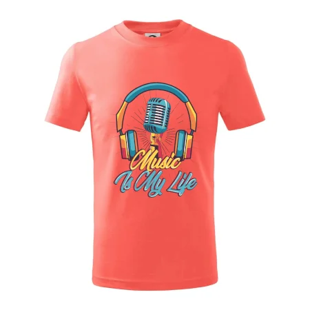 Music is my life slúchadlá