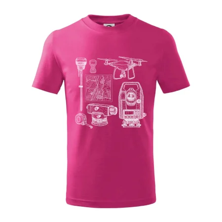 Geodet teodolit dron