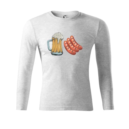 Pivo a klobása