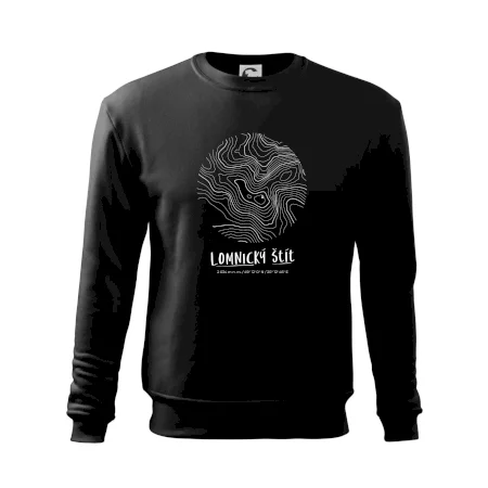 Lomnický štít - vrstevnice v kruhu