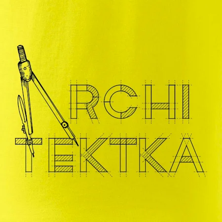 Architektka - výkres