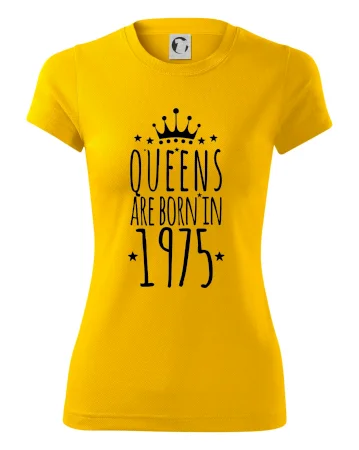 Queens are born in 1975