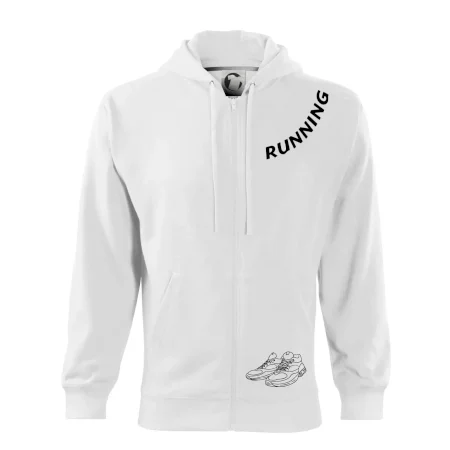 Running nápis šikmo