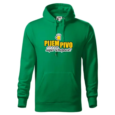 Pijem pivo - tvoja super schopnosť - rovný