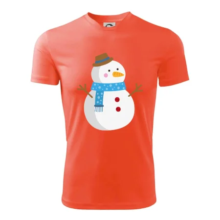 Snehuliak so šálom