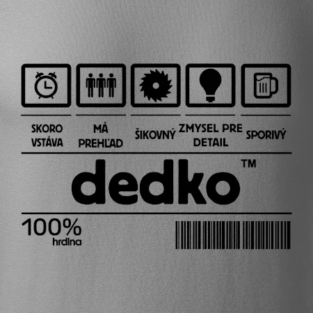 Čiarový kód - dedko
