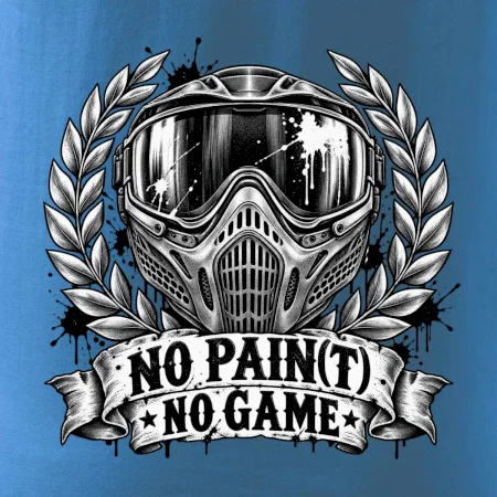 No Paint, No Game – motív s maskou