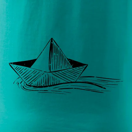 Letná romantika - papierová loďka