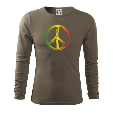 Peace symbol paint