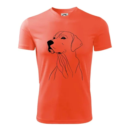 Labrador čierna kresba
