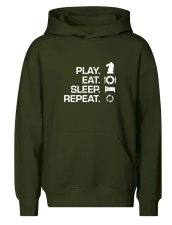 Eat sleep play - šach