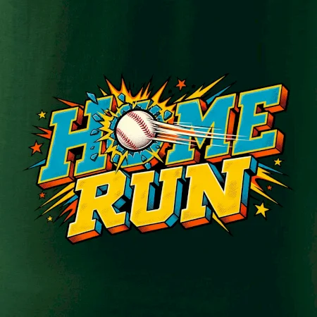 Home run komiksový nápis