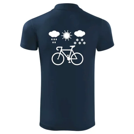 Cyklista za každého počasia